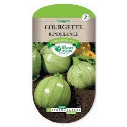 Courgette RONDE DE NICE - LES DOIGTS VERTS