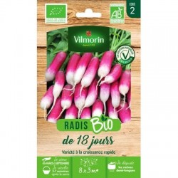 Radis de 18 jours BIO - VILMORIN