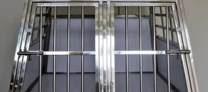 Cage Double Inox - Chien Taille  M+