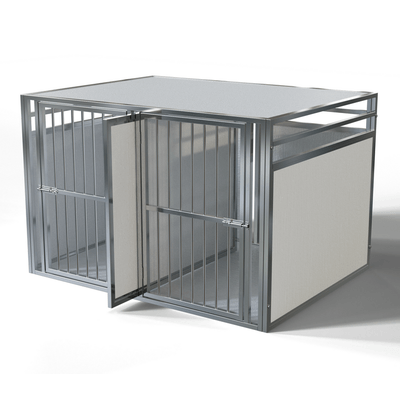 Cage Simple Inox - Chien Taille L