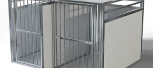 Cage Double Inox - Chien Taille L