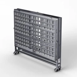 Cage Pliante Inox - Chien Taille M-L-XL