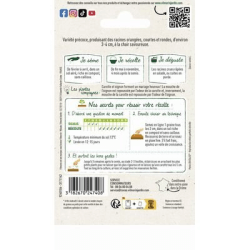 Conditionnement Carotte Ronde Marché de Paris (Rondo) - VILMORIN
