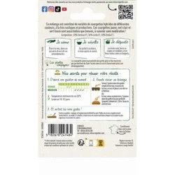 Courgette MÉLANGE DE COULEURS - VILMORIN