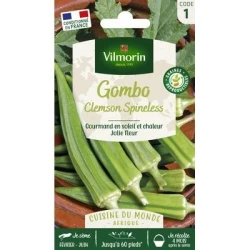 Gombo (Okra) CLEMSON SPINELESS - VILMORIN