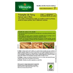 Haricot nain à filets TRIOMPHE DE FARCY - VILMORIN