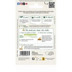 Navet De Nancy à feuille entière - VILMORIN