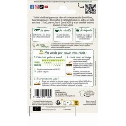 Tomate cornue CORNABEL HF1 - VILMORIN