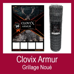 Grillage CLOVIX ARMUR pliable 260 X 26 X 15 - METANOR