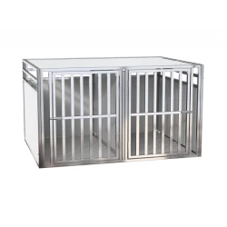Cage Simple Inox - Chien Taille L